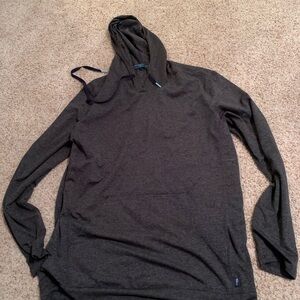 Men's Gray Hoodie Sweater
